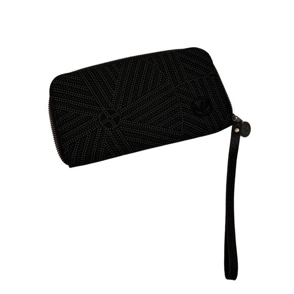 Pistil Black Dots Wristlet Wallet - Picture 1 of 7